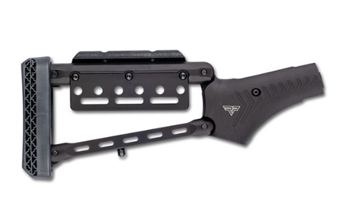 Henry Lok justerbart bakstokk i 6061 aluminium er lett, slitesterk og har justerbar kinnhøyde, perfekt for GForce Huckleberry levergevær.